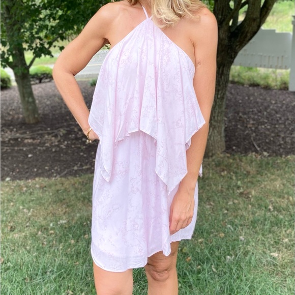 Dresses & Skirts - Lilac pink halter dress